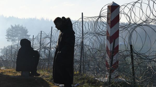 Ситуация на белорусско-польской границе - Sputnik Молдова
