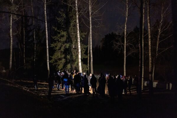 Похороны погибшего сирийца на белорусско-польской границе, Польша. - Sputnik Молдова