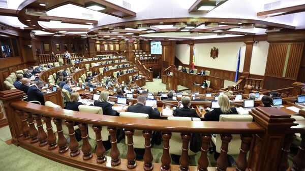 deputații în ședință, imagine simbol - Sputnik Moldova