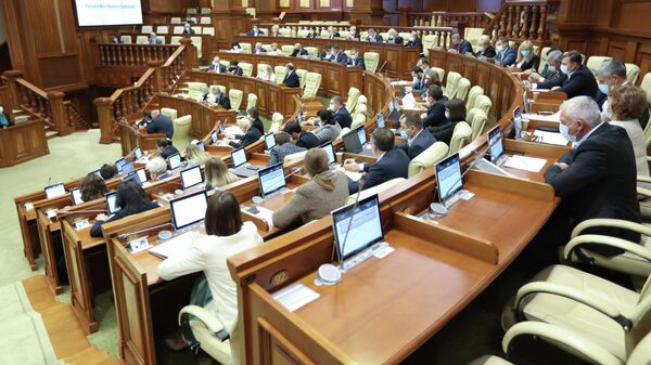 Заседание парламента - Sputnik Молдова