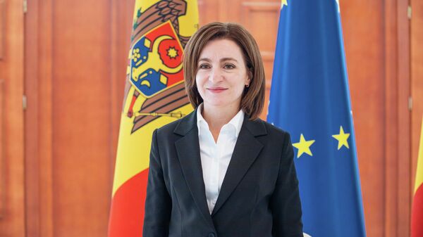 Maia Sandu - Sputnik Moldova-România