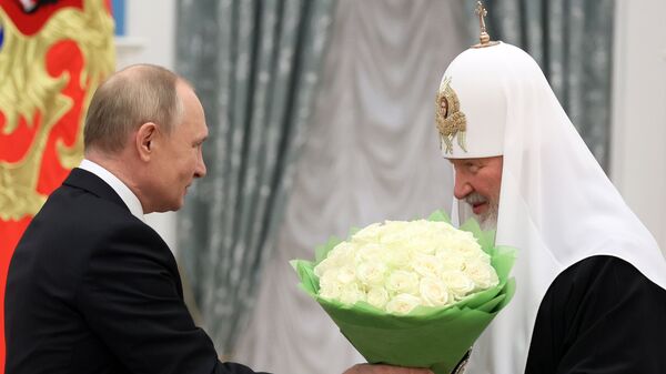 Vladimir Putin și Patriarhul Kirill - Sputnik Moldova