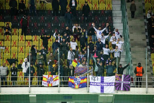 Susținătorii meciului Real Madrid - Sheriff Tiraspol, pe stadionul din Tiraspol - Sputnik Moldova