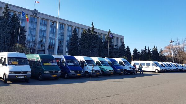 Protestul transportatorilor la Chișinău - Sputnik Moldova
