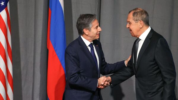 Serghei Lavrov și Antony Blinken, - Sputnik Moldova