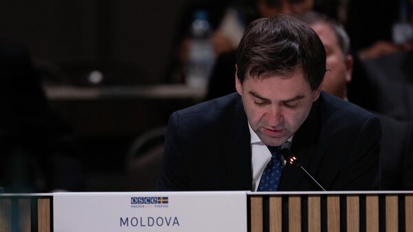 Глава МИДЕИ Николае Попеску выступил на заседании Совета министров ОБСЕ в Стокгольме - Sputnik Moldova