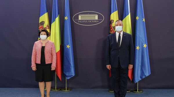 Premierul Nicolae Ciucă are o întrevedere oficială cu prim-ministrul Republicii Moldova, Natalia Gavrilița - Sputnik Moldova