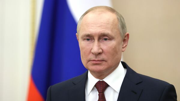 Президент РФ В. Путин - Sputnik Moldova-România