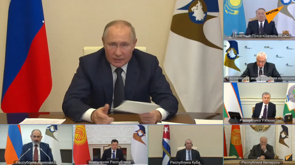 Путин об участии Молдовы в ЕАЭС - Sputnik Молдова