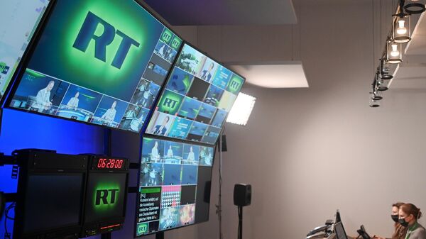 Телеканал RT DE  на немецком начинает вещание - Sputnik Moldova-România