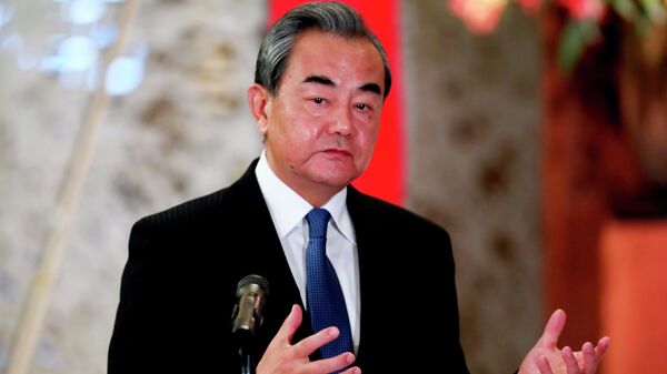 Министр иностранных дел Китая Ван И - Sputnik Moldova