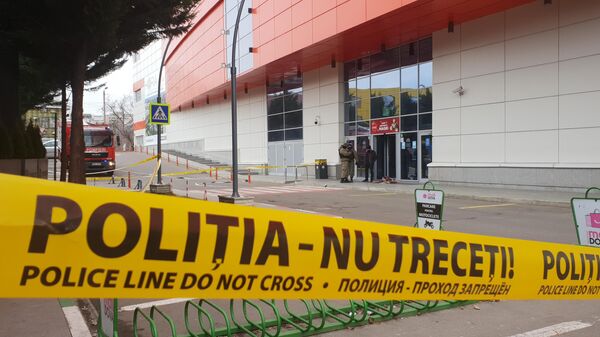 Сообщение о бомбе в торговом центре в Кишиневе - Sputnik Молдова