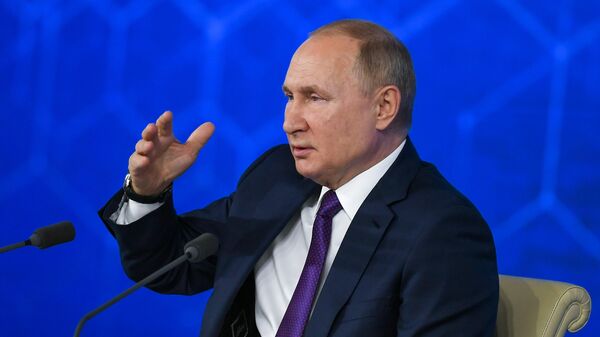Ежегодная пресс-конференция президента России Владимира Путина - Sputnik Молдова