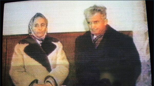 Elena și Nicolae Ceaușescu în fața instanței - Sputnik Moldova-România