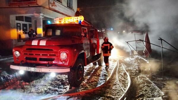 Спасатели ликвидировали пожар в Бричанах - Sputnik Молдова