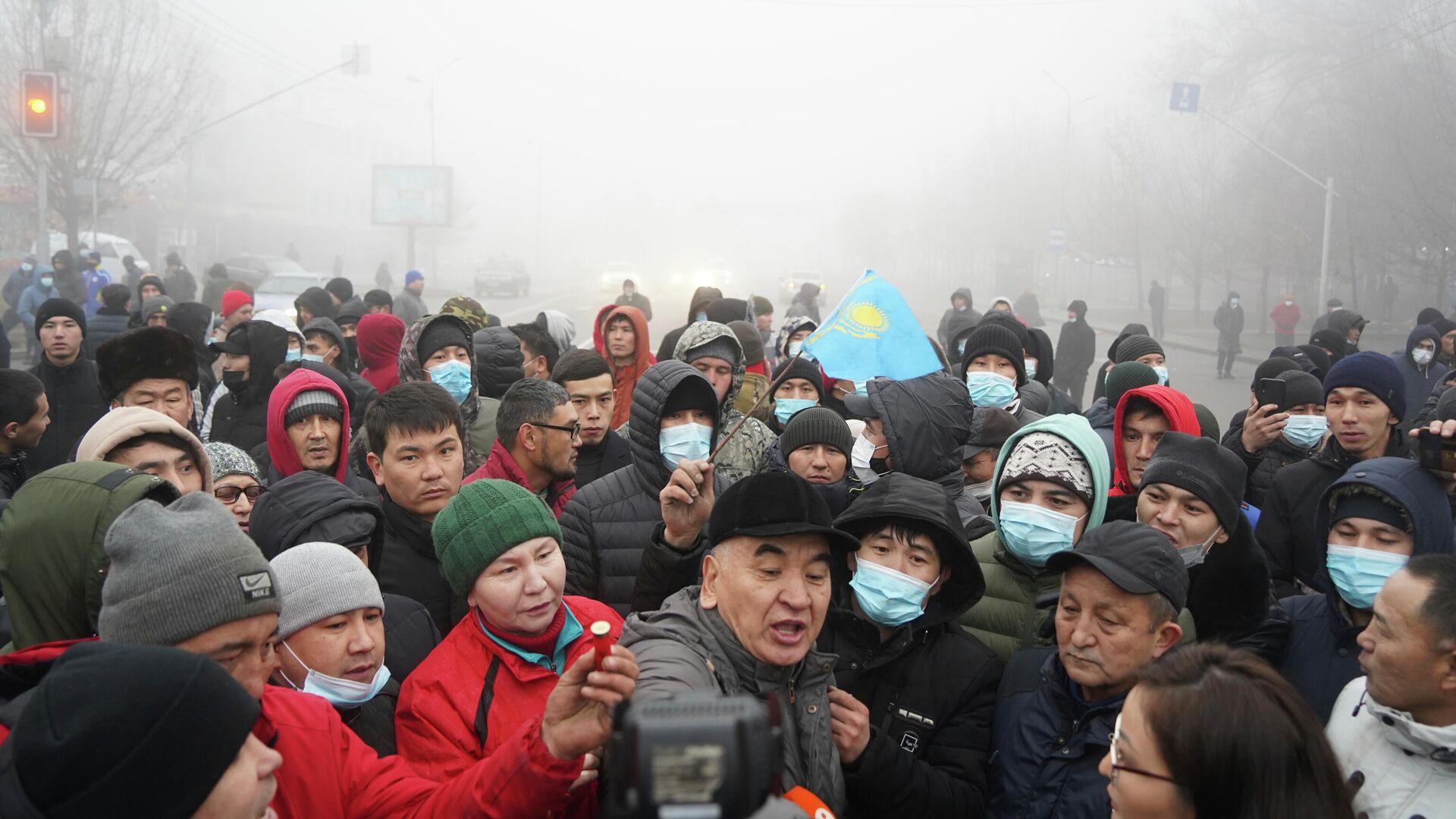 Протесты в Казахстане, январь 2022 года - Sputnik Moldova-România, 1920, 05.01.2022