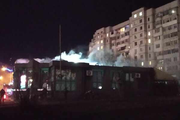 Пожар в ресторане Кишинева - Sputnik Молдова