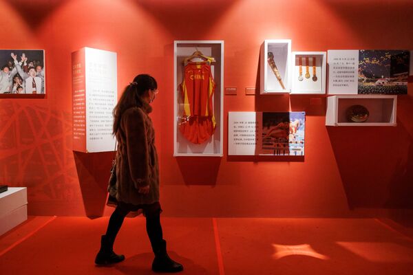 В Столичном музее Пекина развернута экспозиция, где желающие могут ознакомиться с олимпийской историей Китая. - Sputnik Молдова
