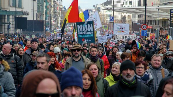 Protest la Bruxelles - Sputnik Moldova