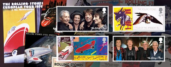 Марки, посвященные 60-летию группы The Rolling Stones. - Sputnik Молдова