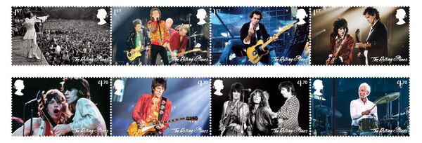 Мик Джаггер, Кит Ричардс и Ронни Вуд принимали непосредственное участие в выборе изображений для марок. - Sputnik Молдова