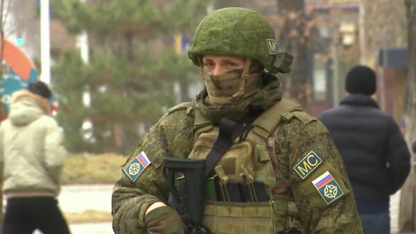Миротворцы ОДКБ рассказали, как охраняют стратегические объекты в Казахстане - Sputnik Молдова