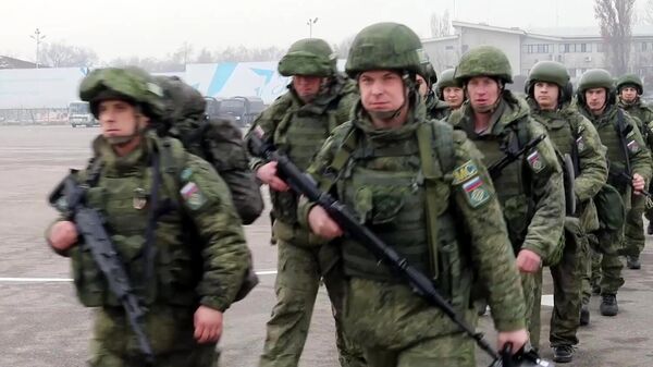 Retragerea forțelor OTSC din Kazahstan - Sputnik Moldova