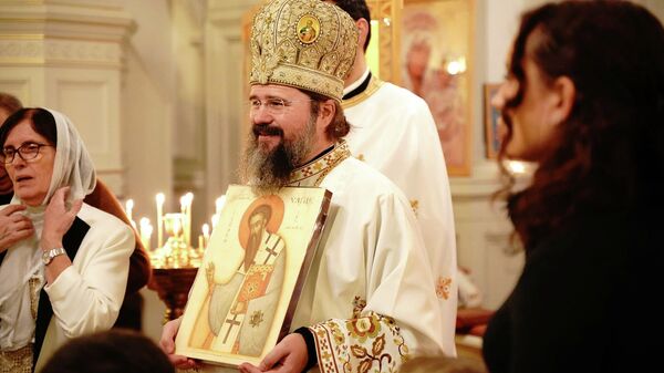 Episcopul ortodox român Macarie al Europei de Nord - Sputnik Moldova-România