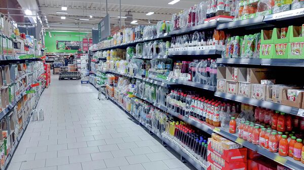 Supermarket, mărfuri de import - Sputnik Moldova