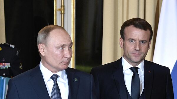 Рабочий визит президента РФ В. Путина во Францию  - Sputnik Moldova-România