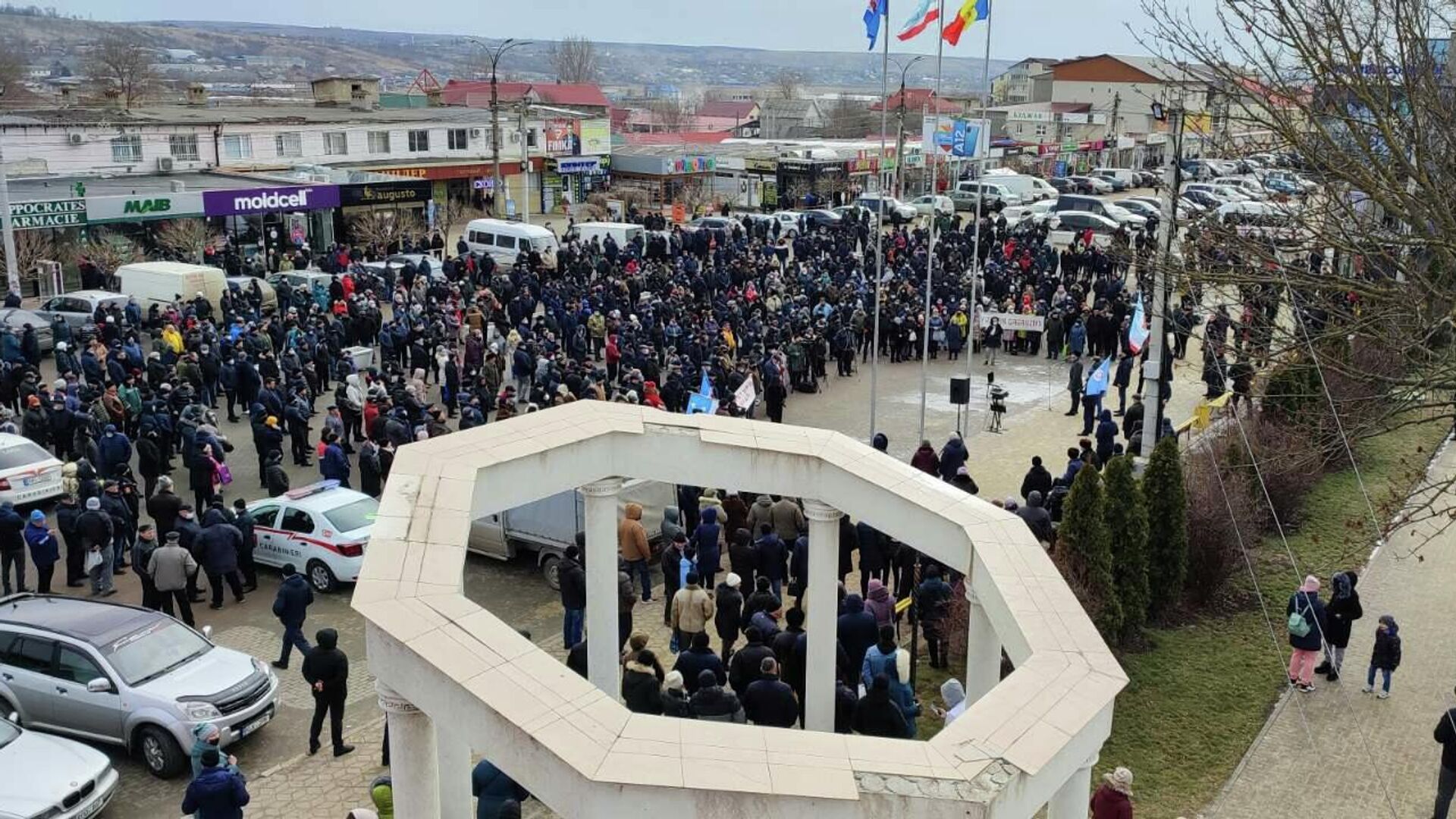 Митинг против роста цен в Молдове собрал более тысячи жителей Гагаузии - Sputnik Молдова, 1920, 30.01.2022