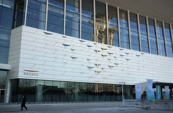 Главный пресс-центр зимних Олимпийских игр в Пекине. - Sputnik Молдова