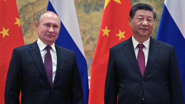 Vladimir Putin și Xi Jinping - Sputnik Moldova