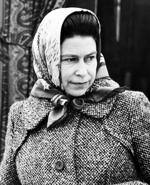 Королева Елизавета II в Лондоне, 1971 год. - Sputnik Молдова