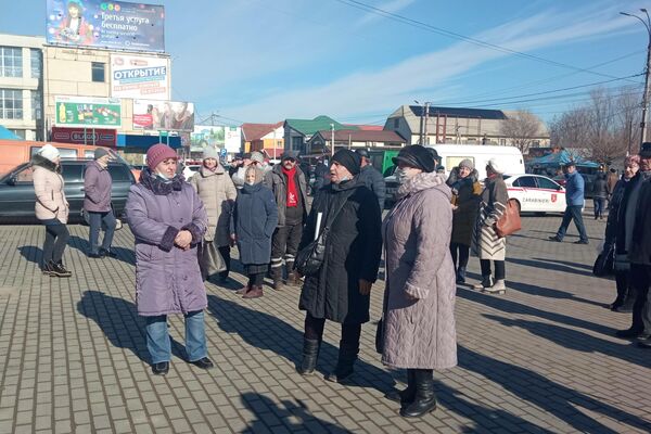 Жители Гагаузии вышли на протесты. - Sputnik Молдова