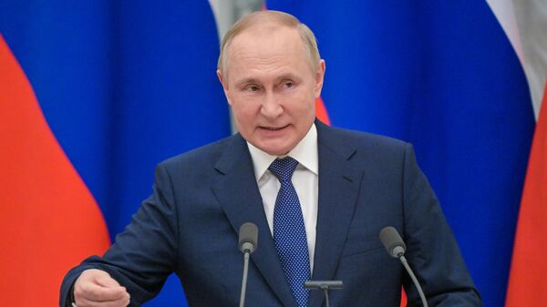 Президент РФ В. Путин провел переговоры с президентом Франции Э. Макроном - Sputnik Молдова