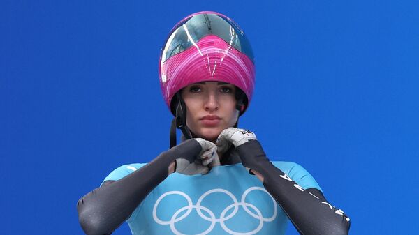 Jocurile Olimpice de la Beijing 2022 - În imagine este surprinsă sportiva Comitetului Olimpic Rus Yulia Kanakina - Sputnik Moldova