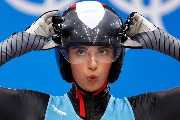 Ханна Прок из Австрии на Олимпийских играх 2022 года в Пекине. - Sputnik Молдова