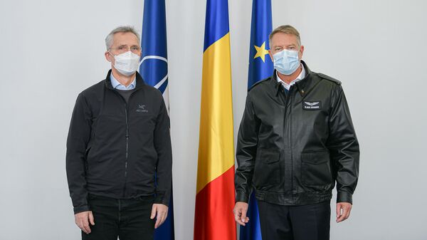 Vizită la Baza 57 Aeriană de la Mihail Kogălniceanu împreună cu Secretarul General NATO, Jens Stoltenberg - Sputnik Moldova