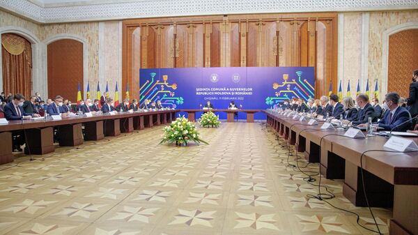 Ședința comună a guvernelor României și Republicii Moldova - Sputnik Moldova