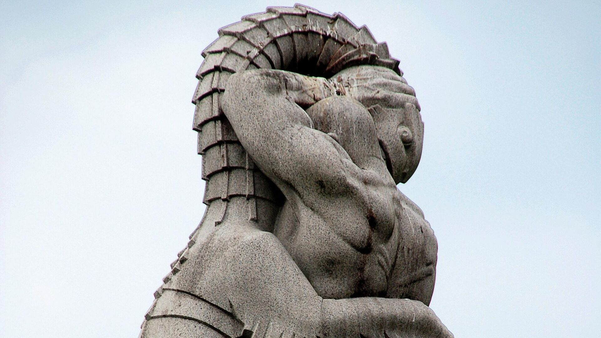Скульптура в парке скульптур Вигеланда в Осло.  - Sputnik Молдова, 1920, 12.02.2022