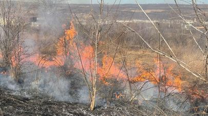 Incendiu în apropiere de Chișinău