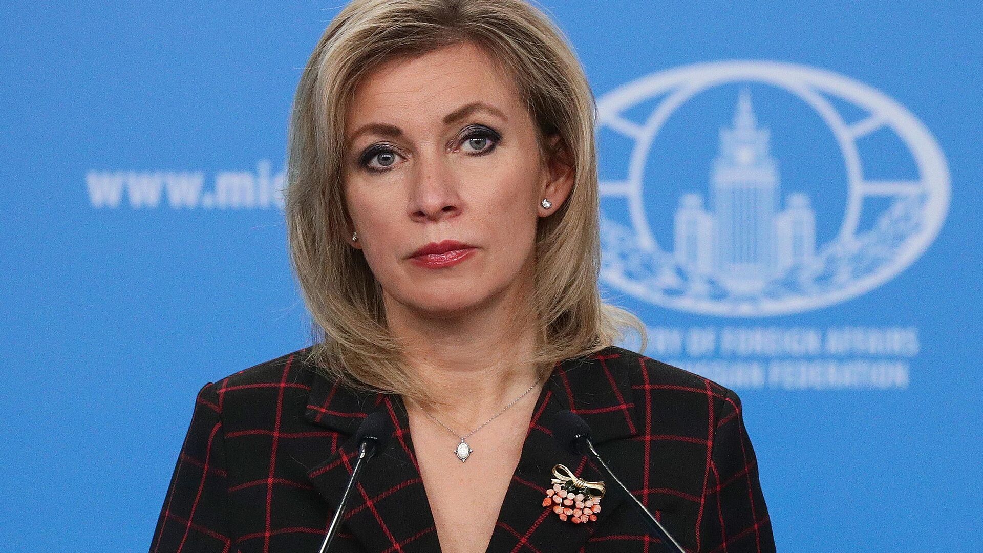 Reprezentantul oficial al Ministerului rus de Externe, Maria Zaharova. - Sputnik Moldova-România, 1920, 21.01.2023