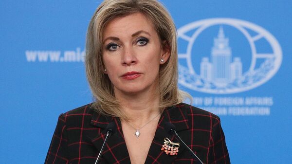 Reprezentantul oficial al Ministerului rus de Externe, Maria Zaharova. - Sputnik Moldova-România