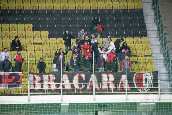Suporterii echipei „Braga”, la meciul din play-off-ul Ligii Europei - Sputnik Moldova