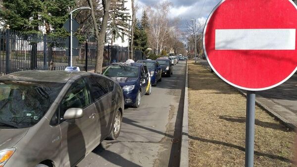  Mai mulți șoferi au organizat un protest la Parlament - Sputnik Moldova