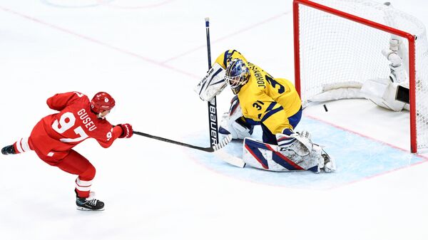 Олимпиада-2022. Хоккей. Мужчины. Матч ОКР - Швеция - Sputnik Молдова