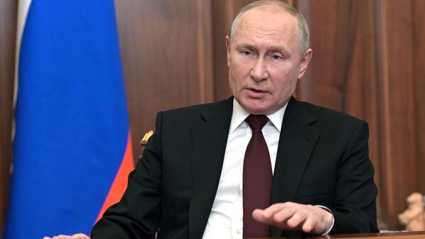 Обращение президента РФ В. Путина - Sputnik Moldova