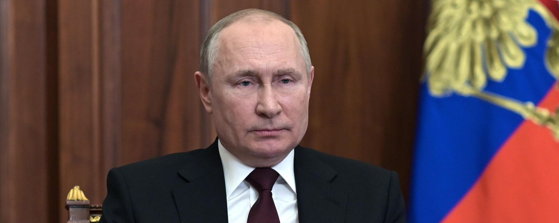 Президент РФ Владимир Путин  - Sputnik Молдова, 1920, 25.02.2022