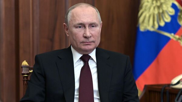 Обращение президента РФ В. Путина - Sputnik Moldova